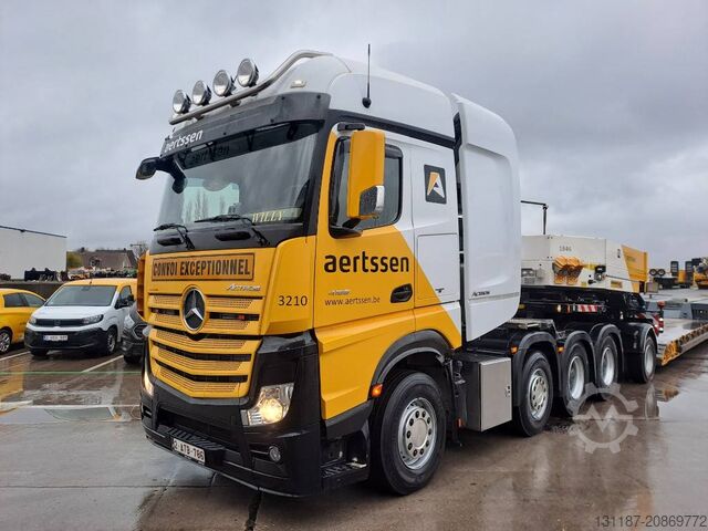 Poids lourds Mercedes-Benz 4158LS 8x4 + Euro Mega 1+4 (Low hour readings)