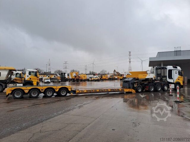 Poids lourds Mercedes-Benz 4158LS 8x4 + Euro Mega 1+4 (Low hour readings)