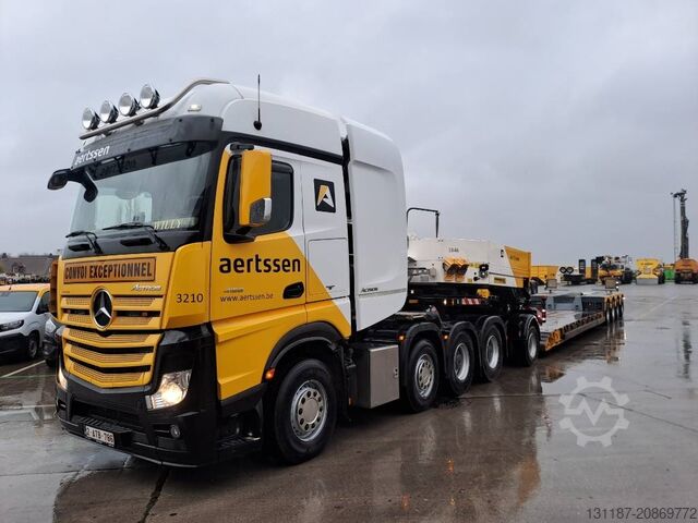 Poids lourds Mercedes-Benz 4158LS 8x4 + Euro Mega 1+4 (Low hour readings)