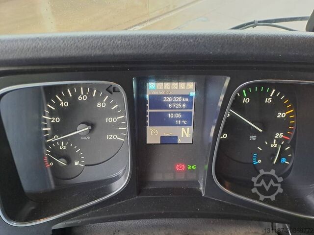 Poids lourds Mercedes-Benz 4158LS 8x4 + Euro Mega 1+4 (Low hour readings)