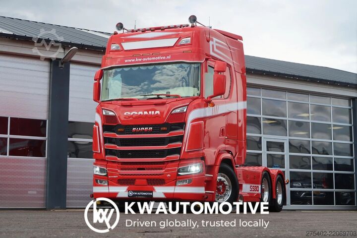 Standard-SZM Scania S580 V8 NGS 6X2/ FULL AIR/ RETARDER/ HYDRAULICS...