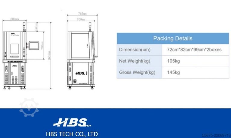 Marcatrice laser HBS GQ 20A1
