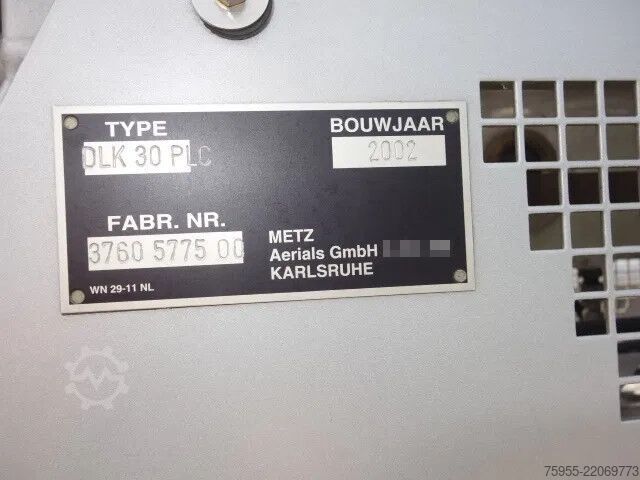 Hebebühne DAF LF 250 METZ 30 meter