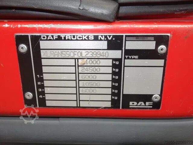 Hebebühne DAF LF 250 METZ 30 meter