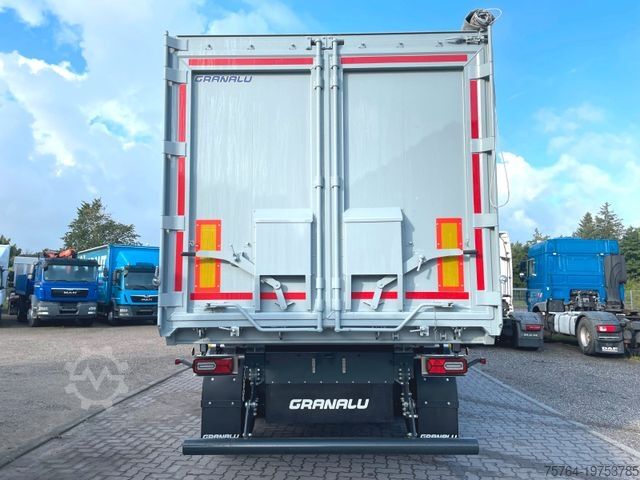 Kiper poluprikolica GRANULA 55m³ Alu Kippauflieger / Alu-Chassi /Auch Miete!