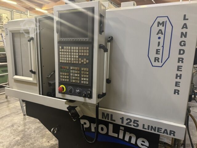 Sjálfvirkur rennibekkur Maier ML125 L2
