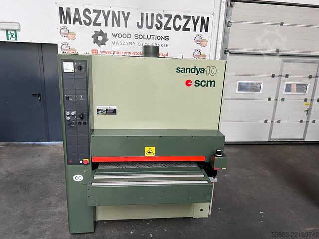 Wide belt sander SCM Sandya 10