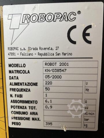 2000 Robopac Robot 2001 Περιτύλιγμα παλετών Robopac Robot 2001
