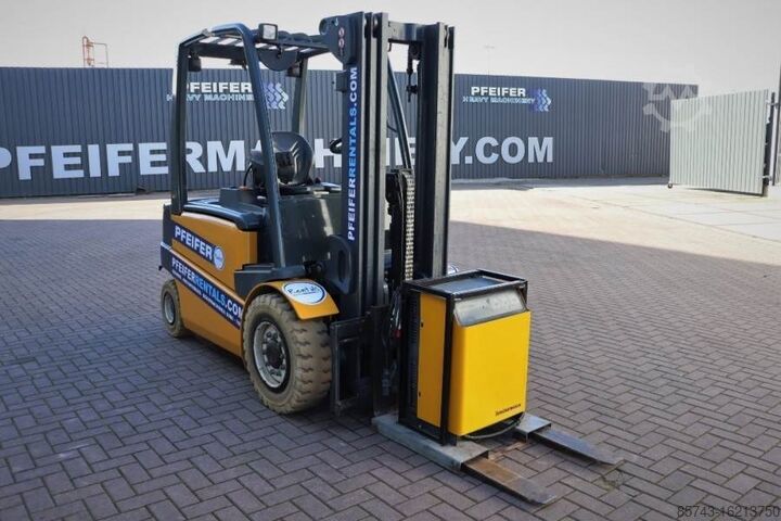 Forklift Jungheinrich EFG535 Electric, Lifting Height 4700mm, Freelift 1