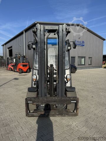 Elektrisk 4 -hjulig gaffeltruck Linde E50HL-01 Batterie 2024