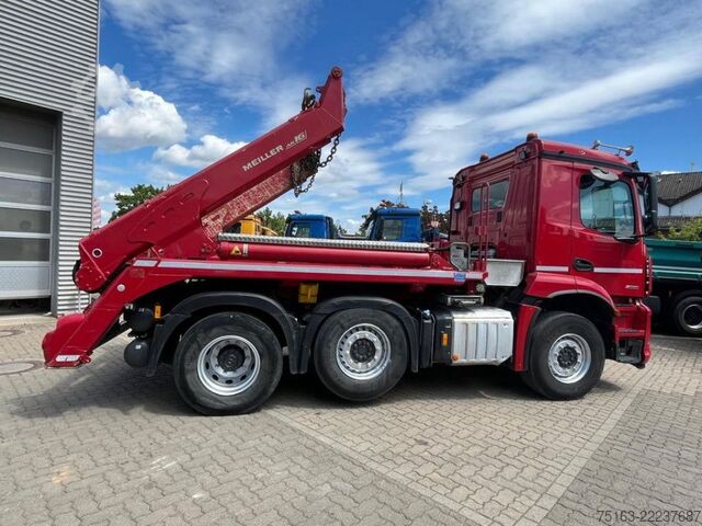 Camión volquete MERCEDES-BENZ Arocs 2536 L Absetzkipper Meiller, Funk, MP5