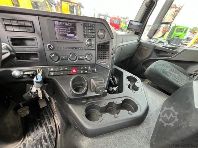 Camión portacontenedores de gancho MERCEDES-BENZ Arocs 2540 L 6x2 Abrollkipper Meiller