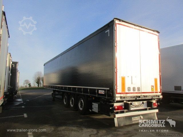 Semirremolque abierto con toldo Schmitz Cargobull Semitrailer Curtainsider Standard