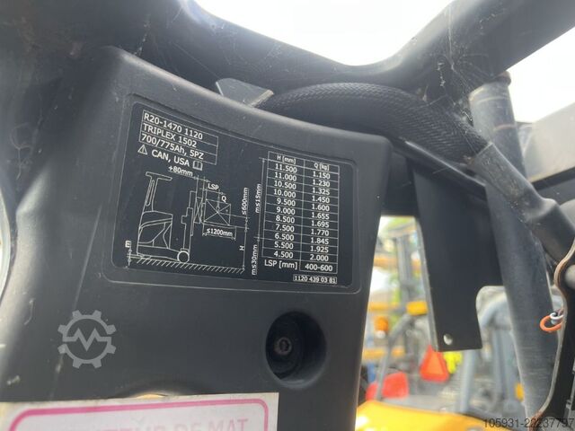 Empilhador retrátil Linde R20-01