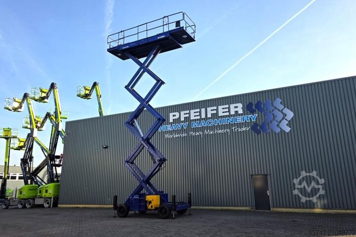 Škarjasto dvigalo Haulotte H15SX Diesel, 4x4 Drive, 15 Working Height, 500kg