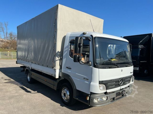 Фургон с брезентова завеса MERCEDES-BENZ ATEGO 818 Pritsche/Plane 5,18m
