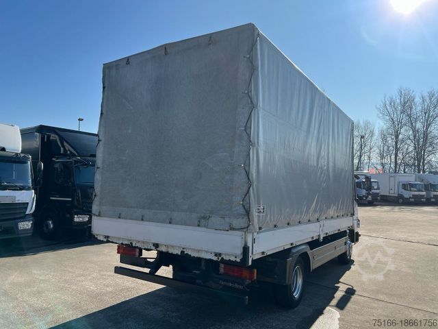 Фургон с брезентова завеса MERCEDES-BENZ ATEGO 818 Pritsche/Plane 5,18m