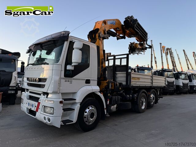 IVECO STRALIS 360 EFFER 470 CRANE 6+4 RIBA Iveco STRALIS 360