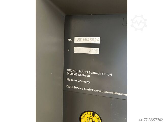 Centro di lavoro universale DMG MORI DMU 50 eVo linear