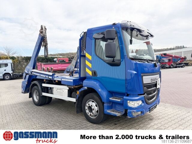 自卸卡车 DAF LF 280 4x2, Tele-Absetzer