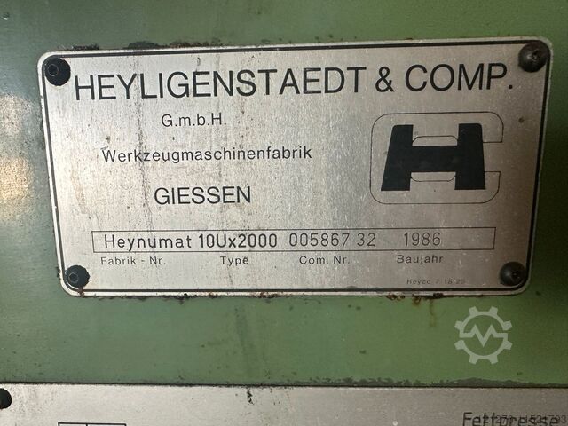 Strung CNC Heyligenstaedt Heynumat 10Ux2000