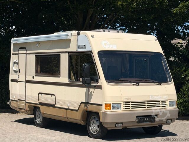 インテグレーテッドキャンピングカー TABBERT FFB 570 Classic Hubbett Fiat 280 Turbo Diesel