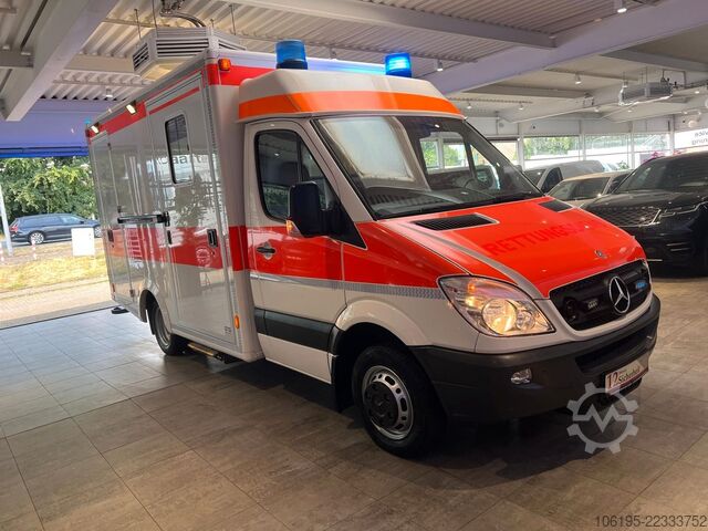 Hasičské auto MERCEDES-BENZ 516 CDI Krankenwagen*RTW*Liege*1.HD