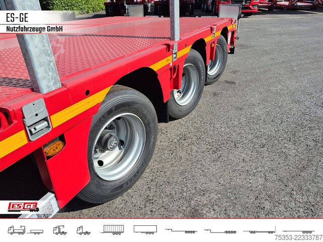 Low loader semitrailer FAYMONVILLE MAX Trailer MAX110 Semi-Tieflader