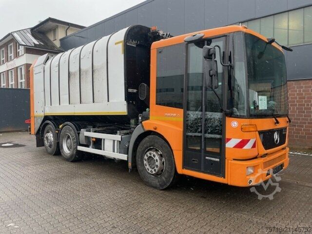 รถขยะ Mercedes-Benz 2629 6x2 Econic Faun/Komischüttung