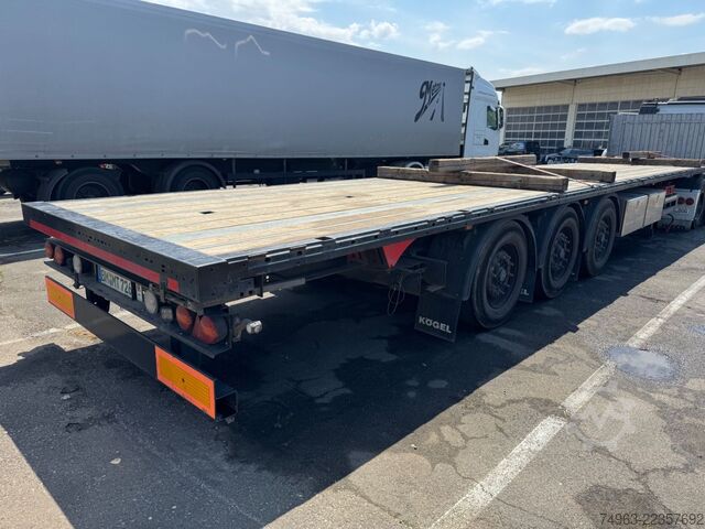 Semitrailer dengan platform kerja KÖGEL S24-1