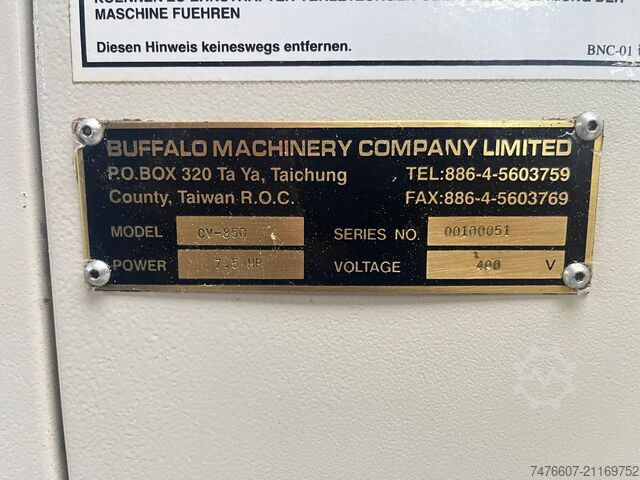 Fräsmaschine Buffalo Machinery CV-850