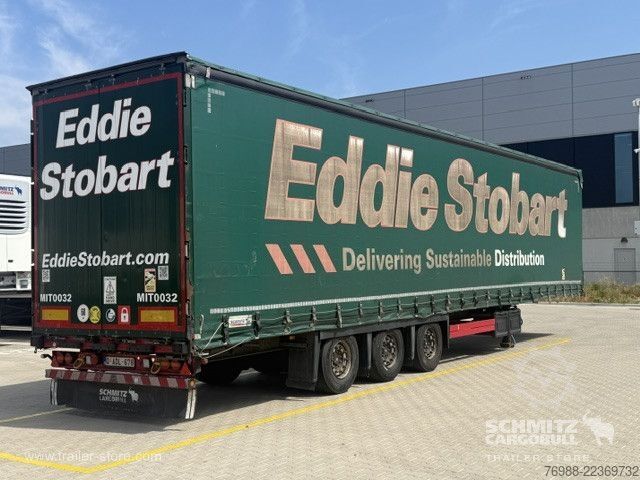 Naczepa otwarta z plandeką Schmitz Cargobull Curtainsider Mega