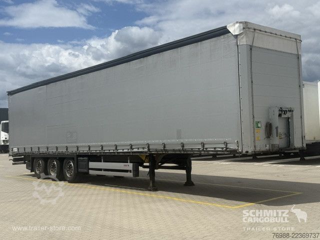 Open semitrailer with tarp Schmitz Cargobull Curtainsider Standard