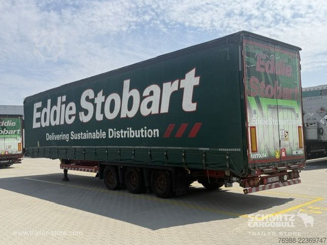 Naczepa otwarta z plandeką Schmitz Cargobull Curtainsider Mega