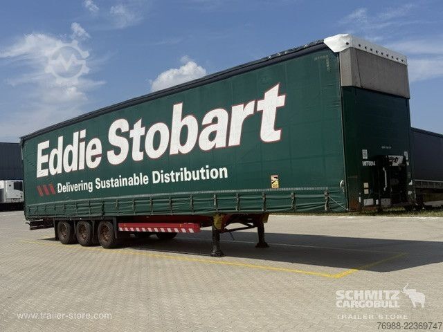 Naczepa otwarta z plandeką Schmitz Cargobull Curtainsider Mega