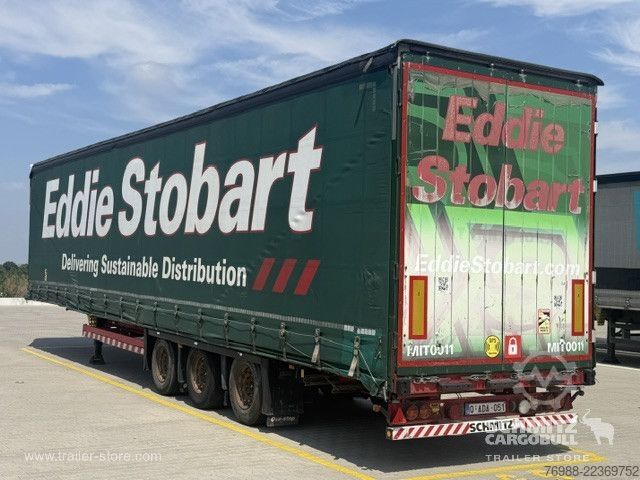 Naczepa otwarta z plandeką Schmitz Cargobull Curtainsider Mega