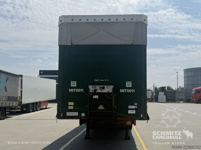 Naczepa otwarta z plandeką Schmitz Cargobull Curtainsider Mega