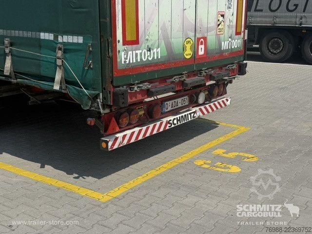 Naczepa otwarta z plandeką Schmitz Cargobull Curtainsider Mega