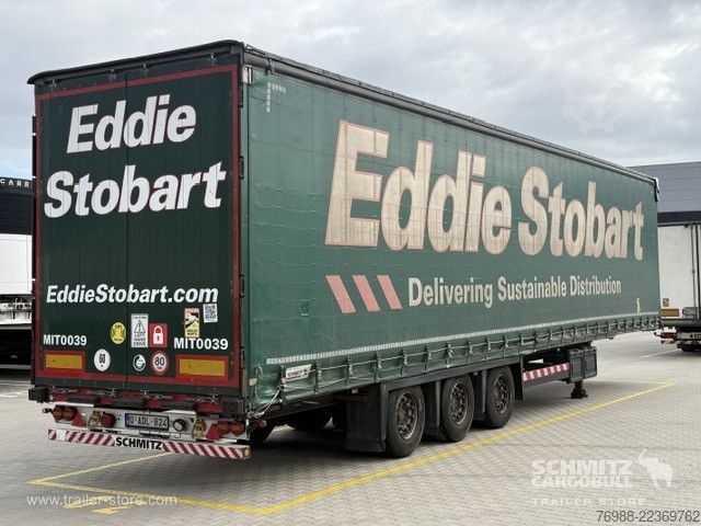 Naczepa otwarta z plandeką Schmitz Cargobull Curtainsider Mega