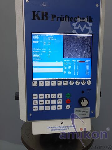 Appareil de mesure de la dureté KB Prüftechnik GmbH KB 750 BVRZ