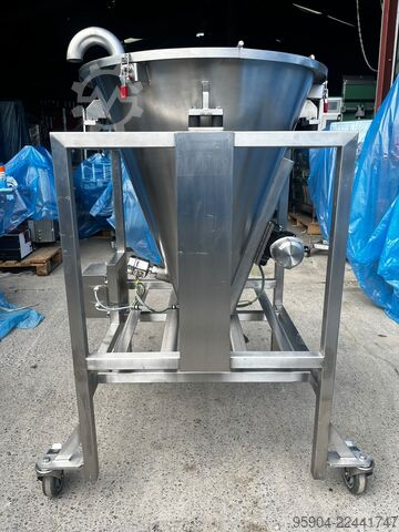 Tolva móvil de acero inoxidable Ytron Y Vibration & Temperature hopper