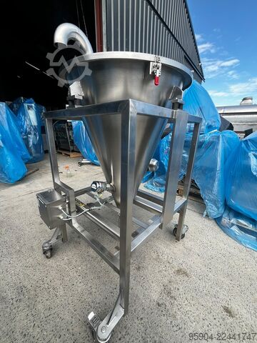 Tolva móvil de acero inoxidable Ytron Y Vibration & Temperature hopper
