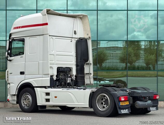 Štandardný ťahač DAF XF 480 FT SSC 2X TANKS PARK AIRCO ONLY 732.000 K