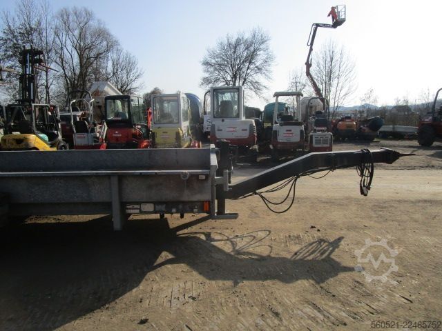Schwerlastanhänger Müller Tandemanhänger mit 8 Ton. NL mit Rampe