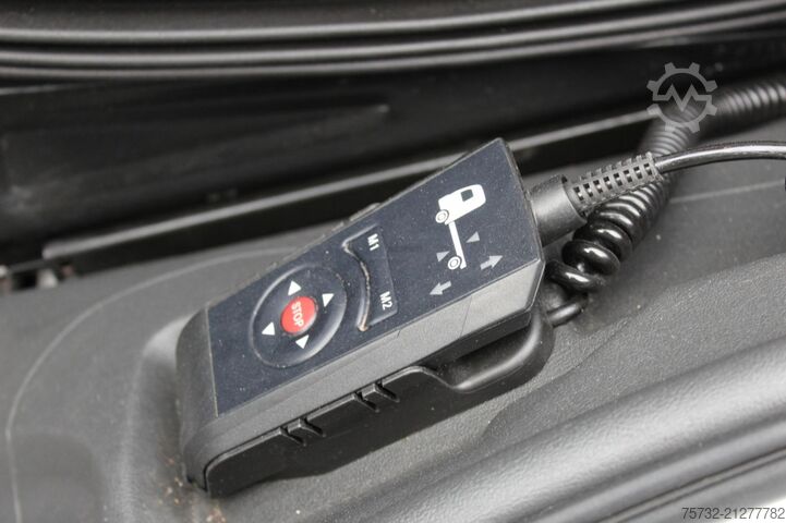 Box van Mercedes-Benz Atego  818 Koffer Schlafkabine Laderbordwand