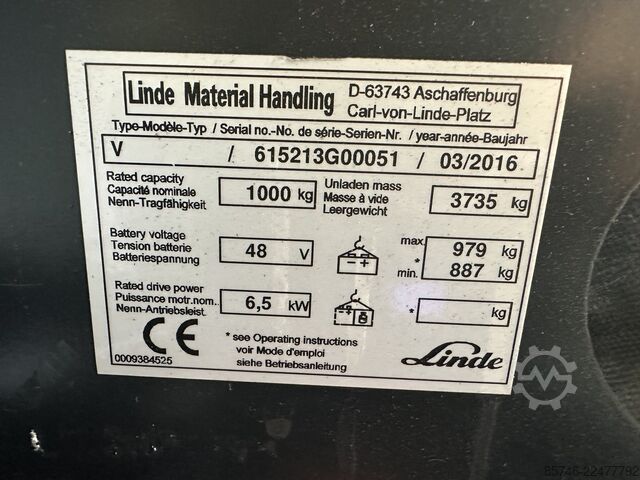 V ( 5213 ) Triplex FFL LINDE V  ( 5213 ) Triplex FFL