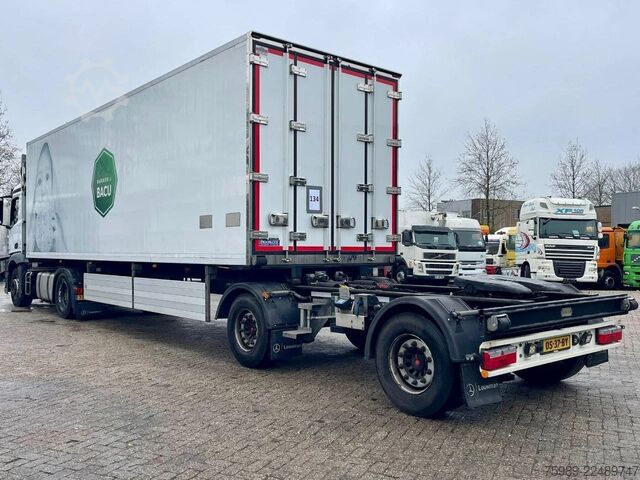 Transportasi berpendingin/beku Pacton LZV Sliding chassis for 2nd trailer. Frigoblock...