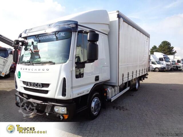 Posuvná plachta Iveco Eurocargo 80EL21 Manual + Euro 6 + Dhollandia Lift