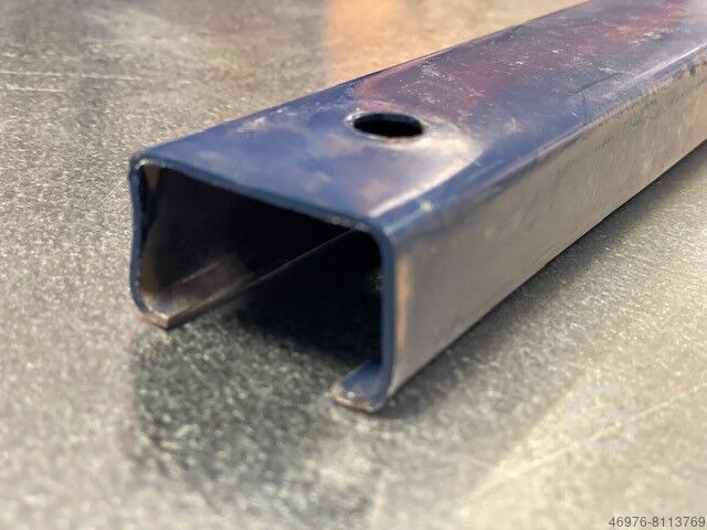 ферма ферма ферма f. паллетный стеллаж Mecalux / Länge: 1.057 mm / C40x25x8mm / Maß Mitte-Mitte-Bohrloch 997 mm / blau