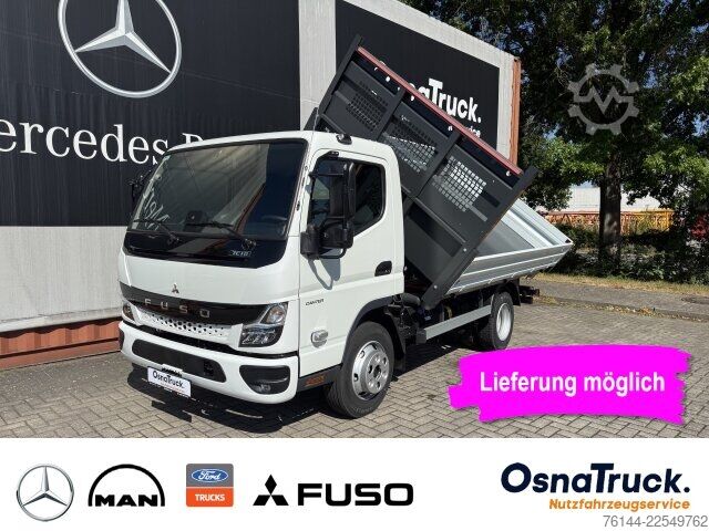 Treveis tippebil FUSO Canter 7C18 3-Seitenkipper Klima, Nutzl. 3800 KG